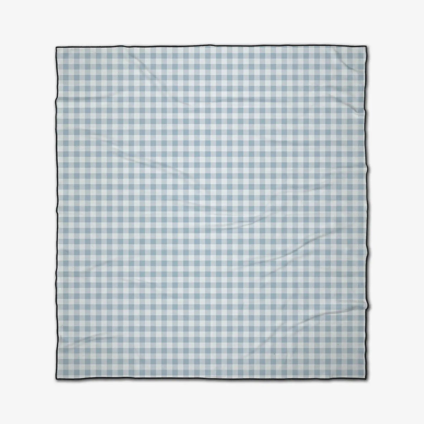 Blue Gingham Beach Blanket